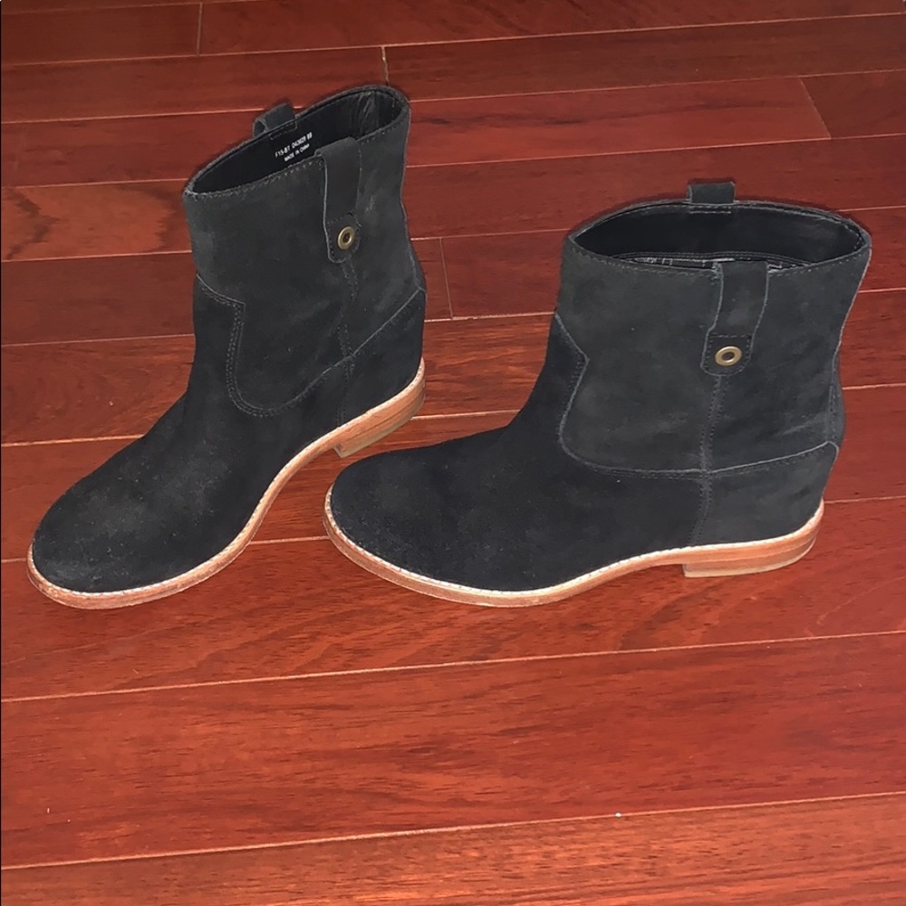 Cole Haan suede booties